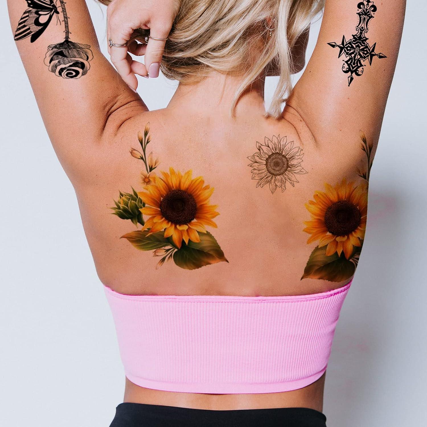 Papel de Tatuaje Temporal Imprimible MECOLOUR 10 Hojas 21.6x27.9 cm