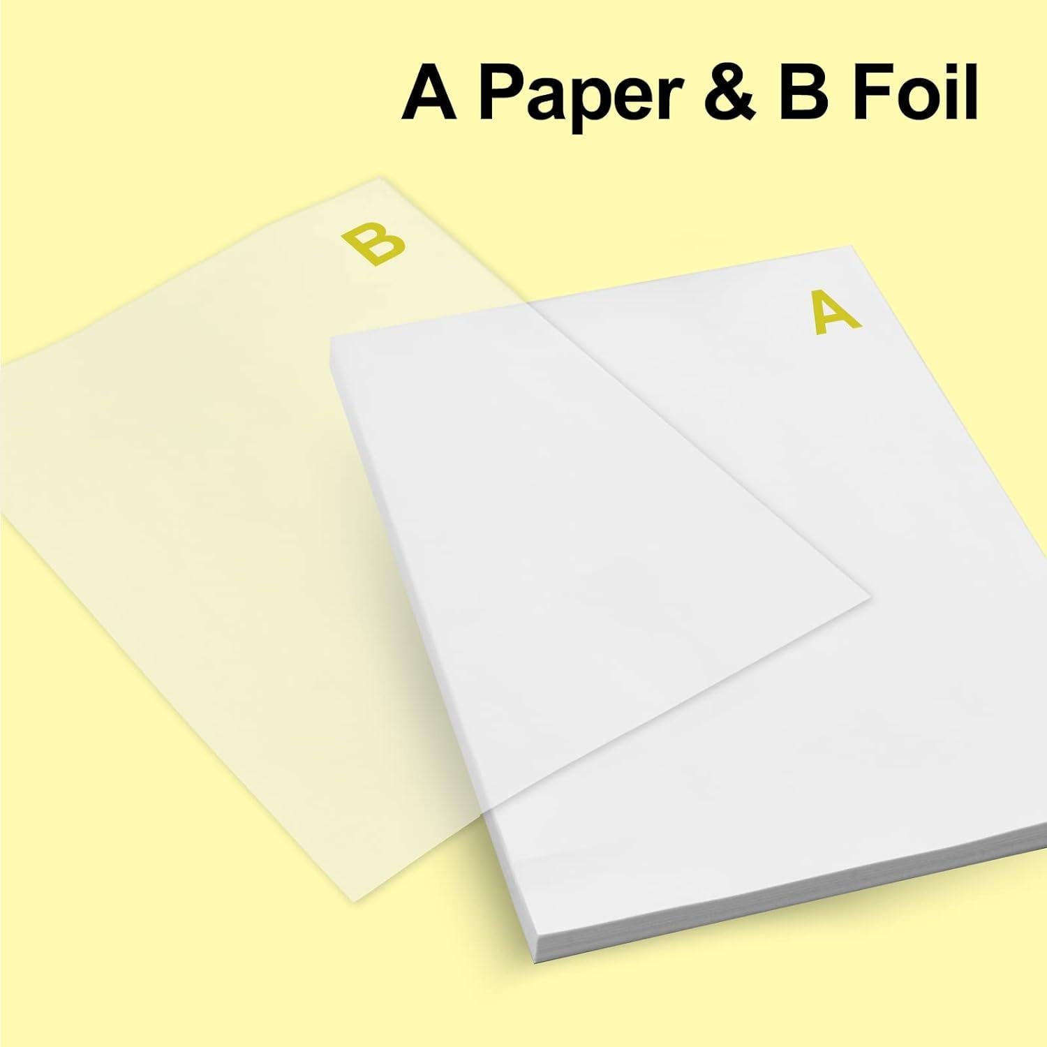 Papel de Tatuaje Temporal Imprimible MECOLOUR 10 Hojas 21.6x27.9 cm