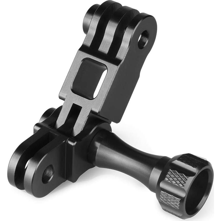 Brazo de Extensión Ajustable HSU para GoPro Hero 13/12/11/10/9/8/7/6/5 - Aluminio Negro