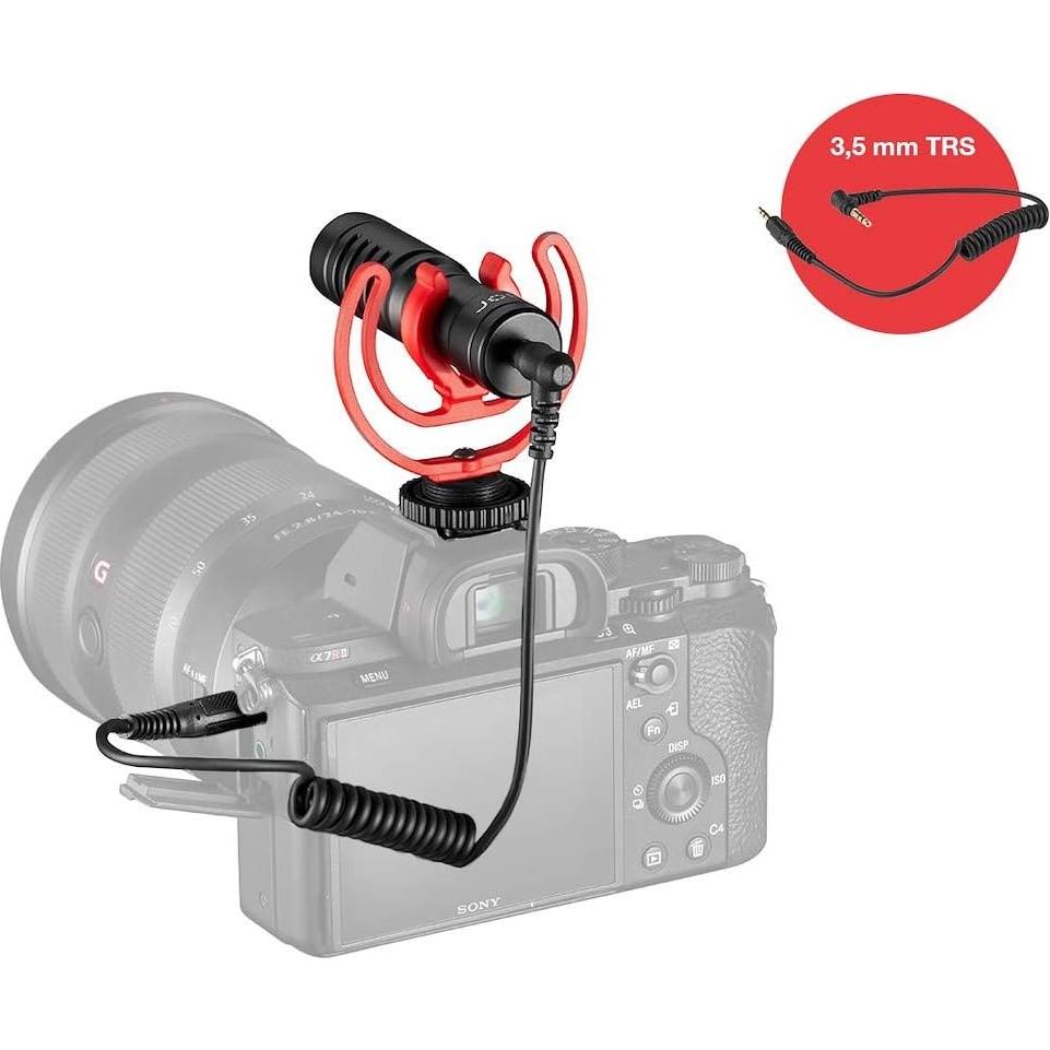 Micrófono Compacto JOBY Wavo Mobile con Montura Rycote