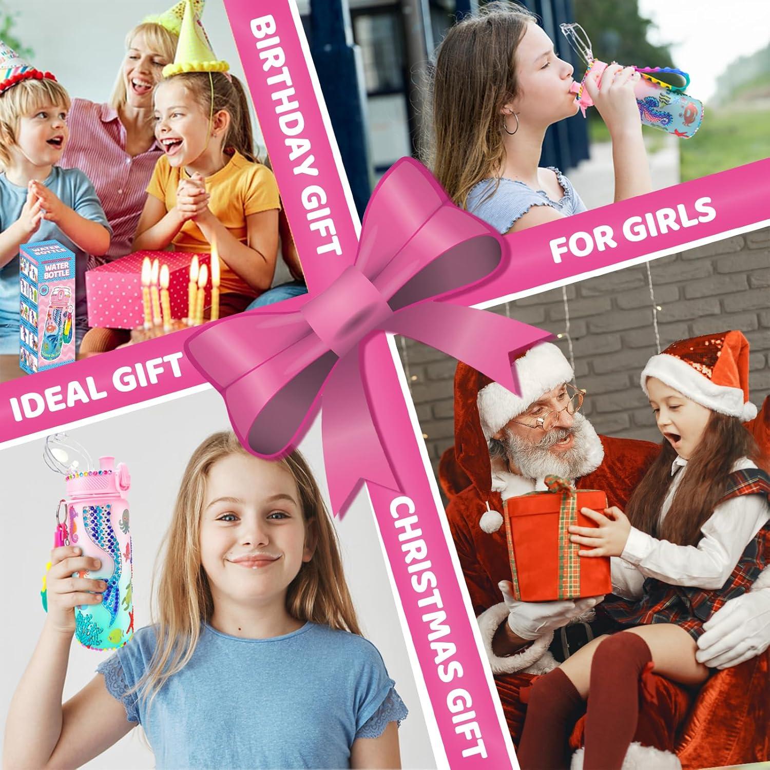 Kit de Decoración de Botella de Agua EDSPORTSHOUSE Sirena