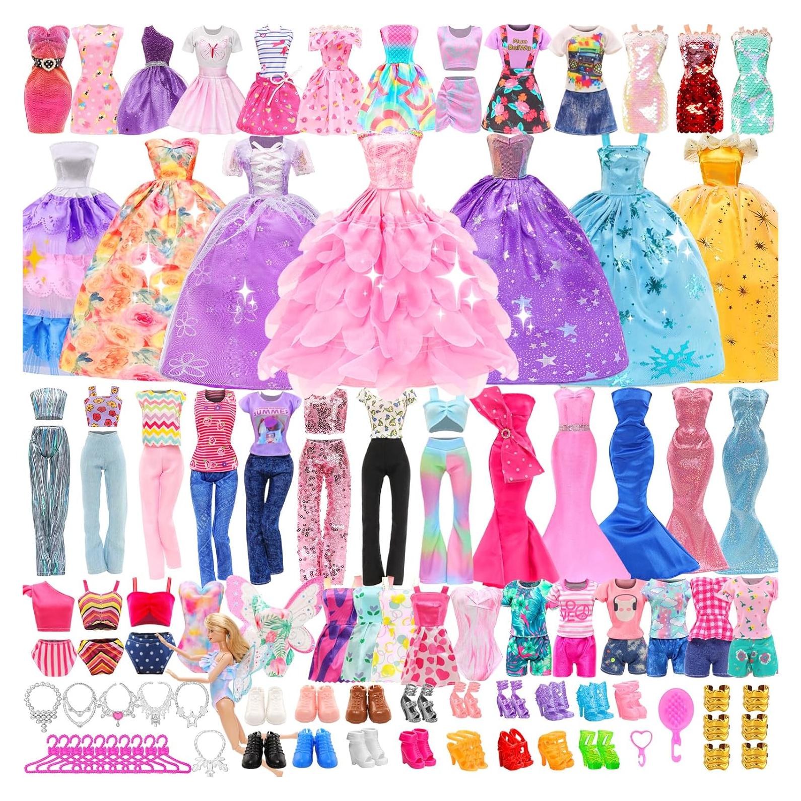 57 Piezas Ropa y Accesorios para Muñecas 30 cm BM