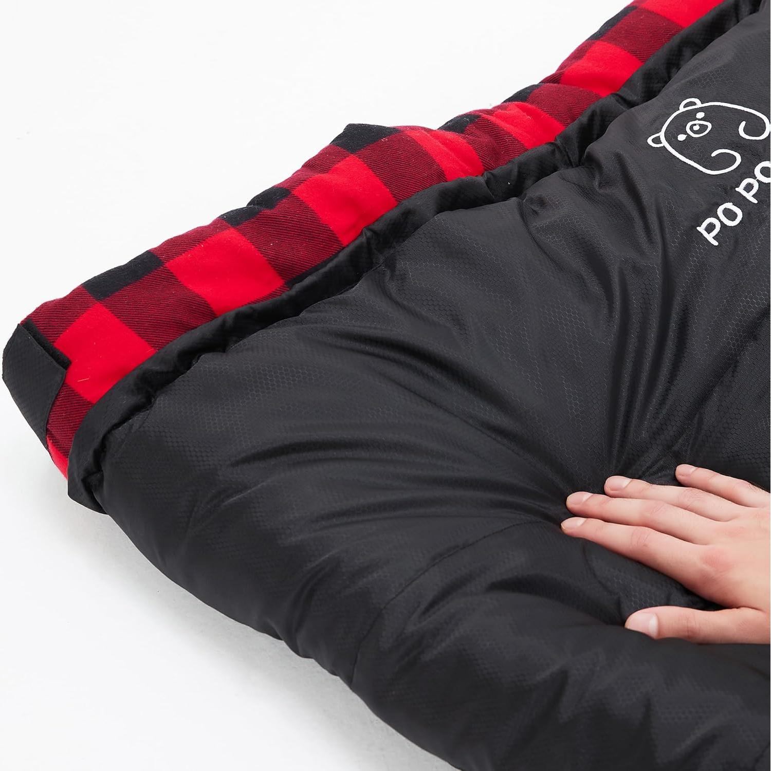 Zero Degree Sleeping Bag for Adults 100% Cotton Flannel Tall and Big