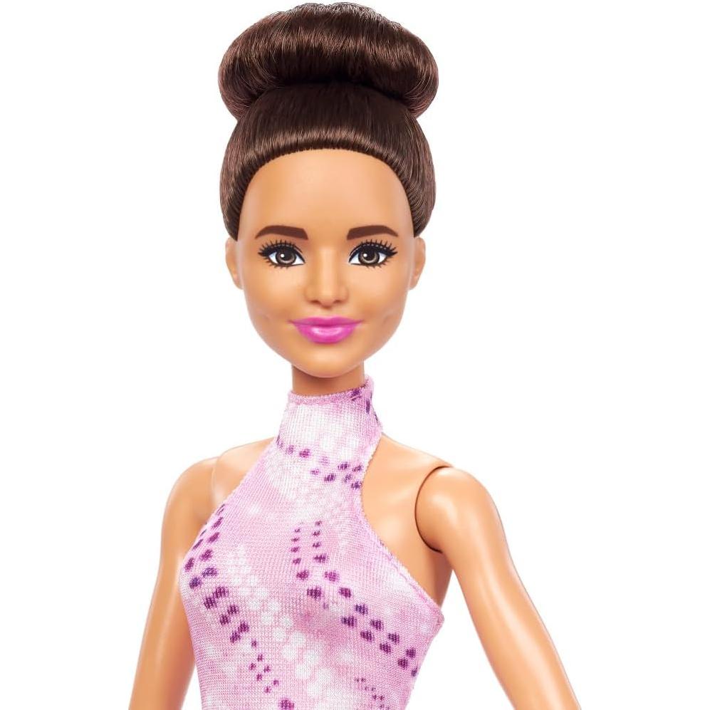 Muñeca Barbie Patinadora sobre Hielo Mattel con Trofeo