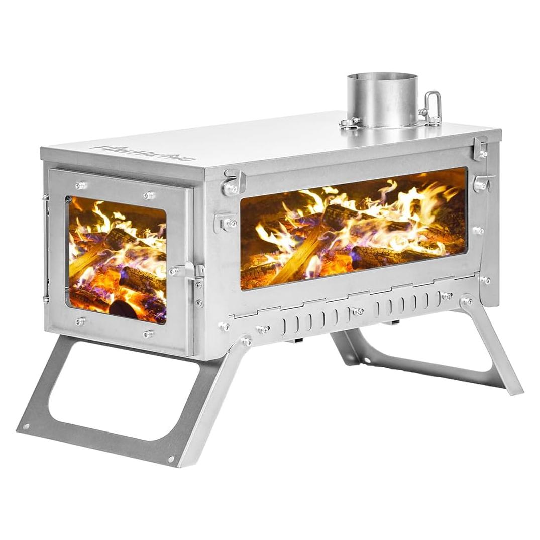 Estufa de Titanio Ultraligera FUEGOCAMINANDO TA1 Plegable