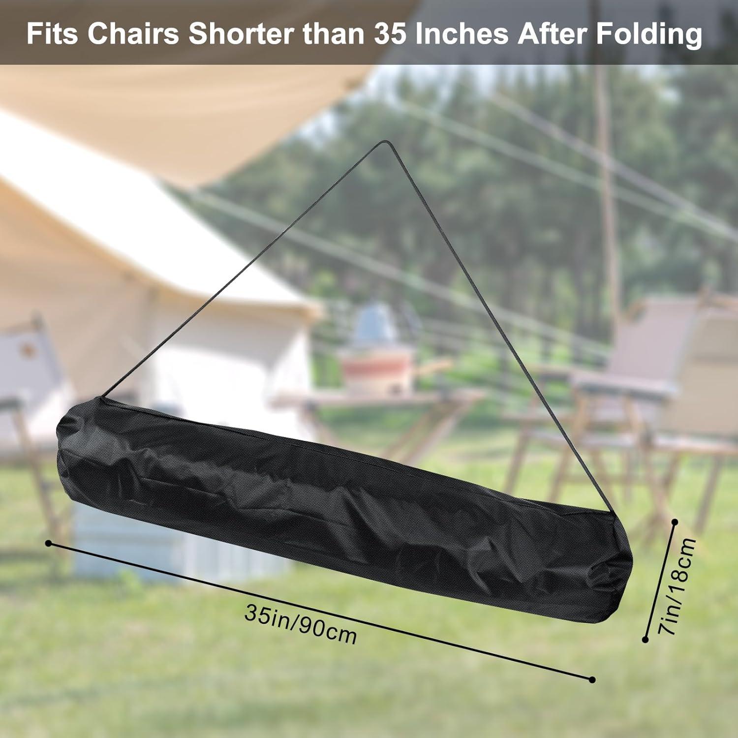 Bolsa de Reemplazo Riuog para Silla de Camping 88.9x17.8cm Negra