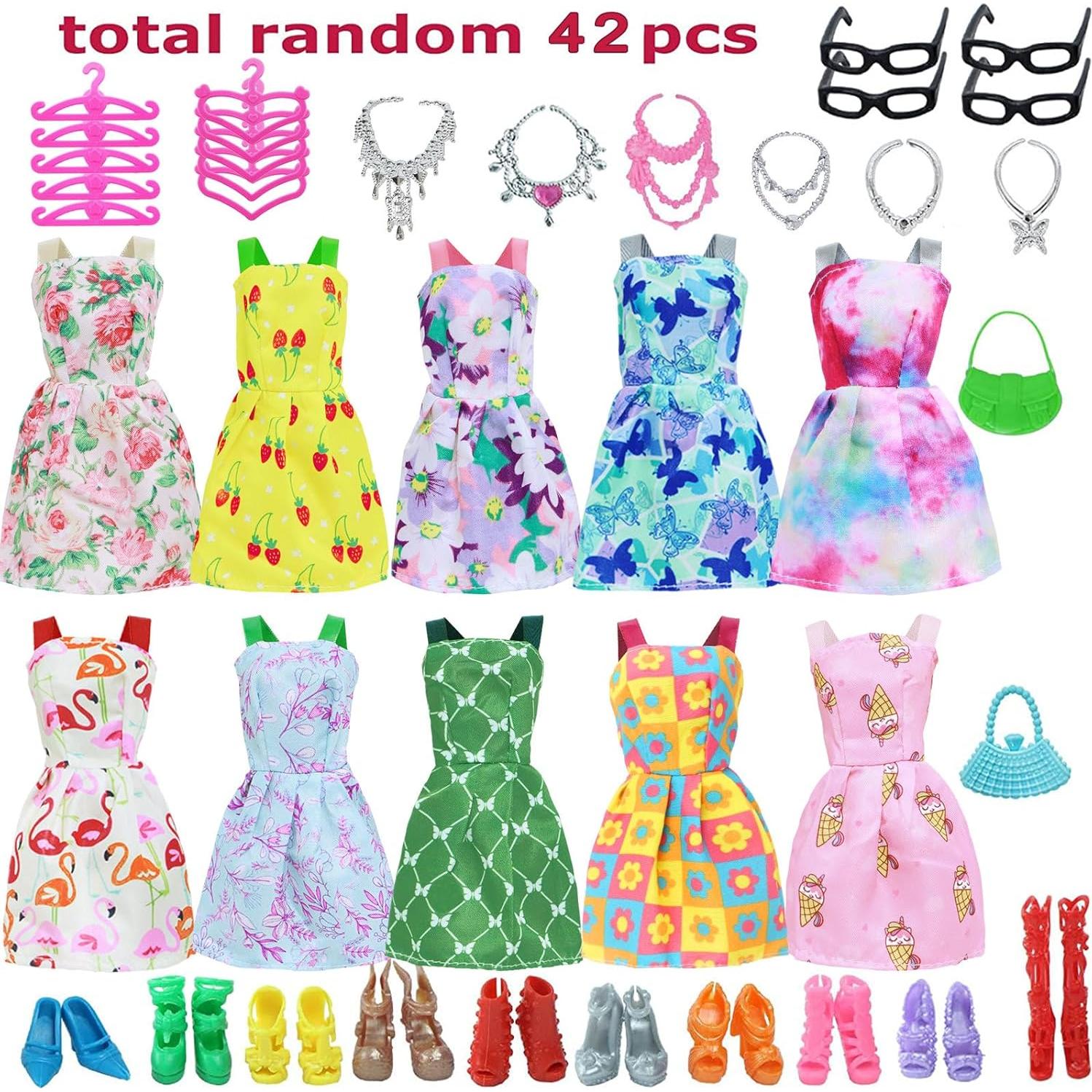 Conjunto 42 pcs Accesorios para Muñecas BJDBUS 11.5"