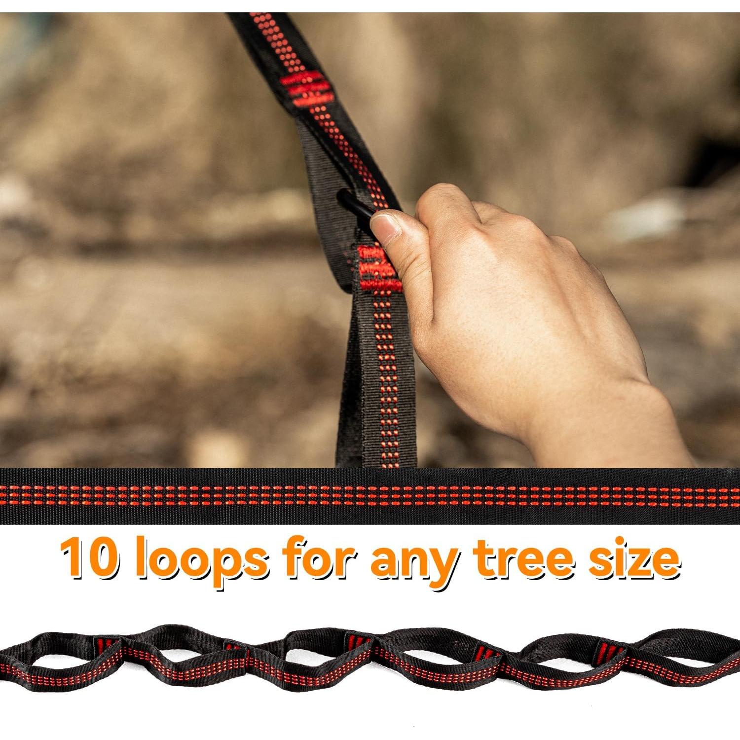 Hamaca de Camping HIKEMAN Ultraligera 200kg Nylon Azul