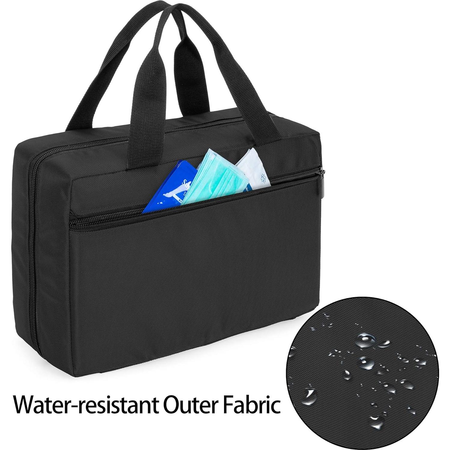 Bolsa de Primeros Auxilios Trunab Negra 29x10.9x20.1 cm