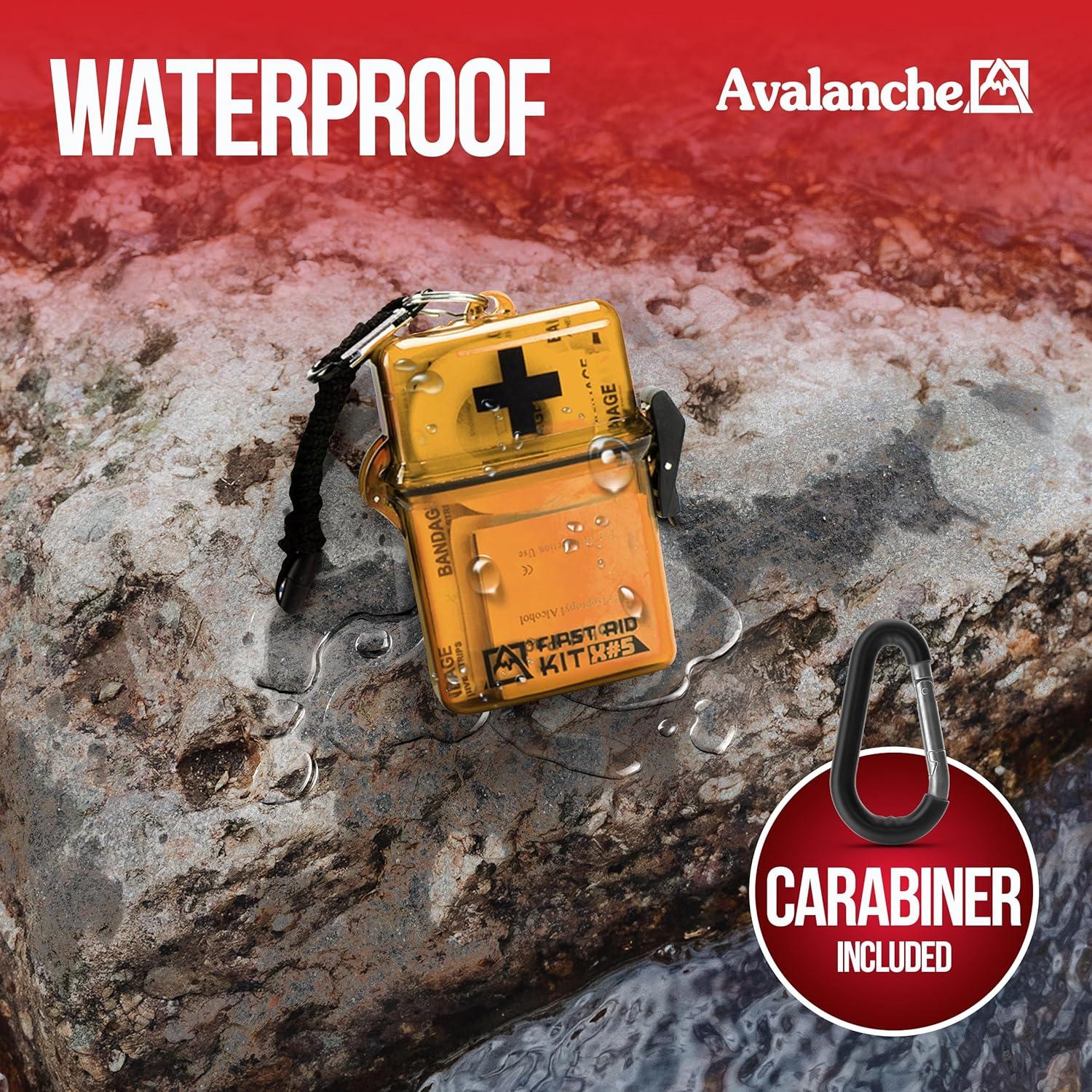 Kit de Primeros Auxilios Compacto Argento SC 30 Piezas Naranja