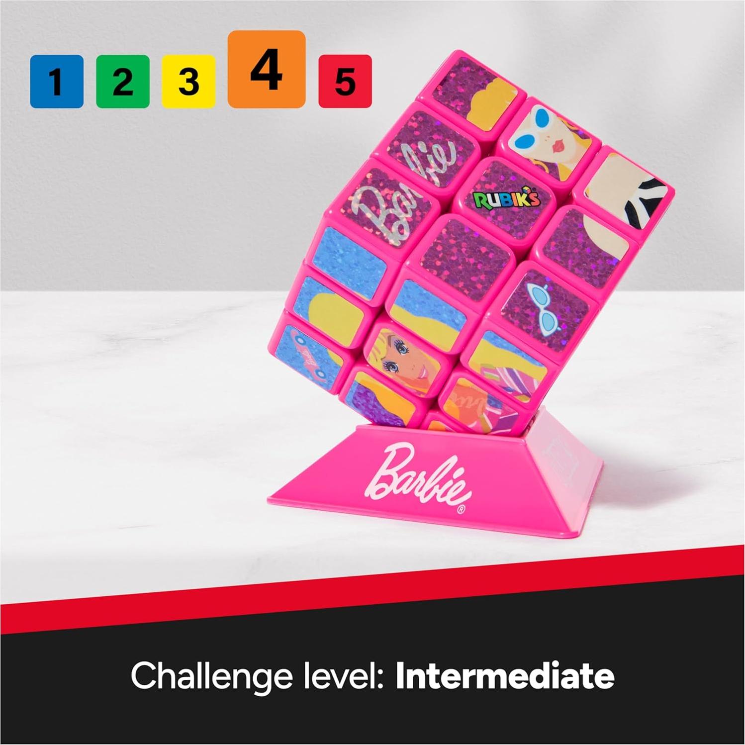 Cubo Rubik Barbie 50 Aniversario 3x3 Juguete Antiestrés