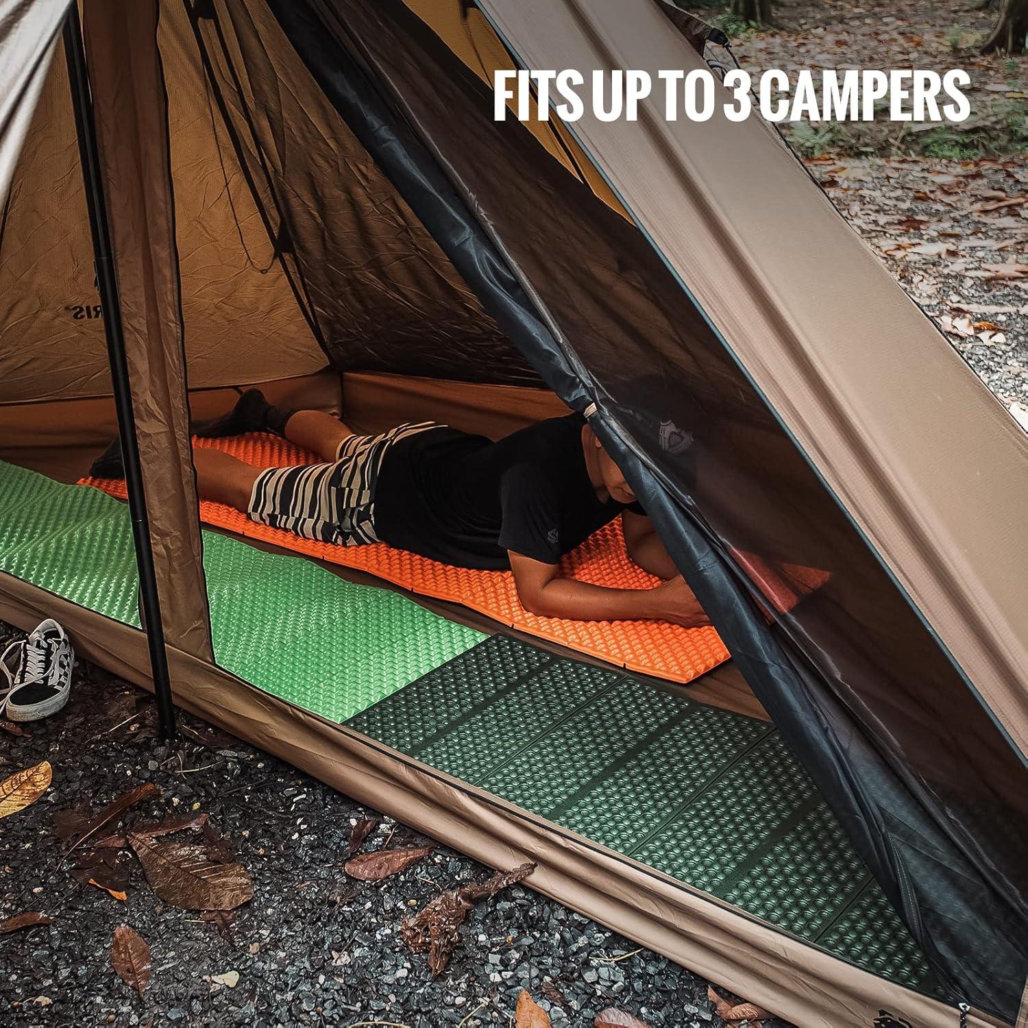 Tienda de Camping OneTigris Rock Fortress Tipi 6 Personas Impermeable