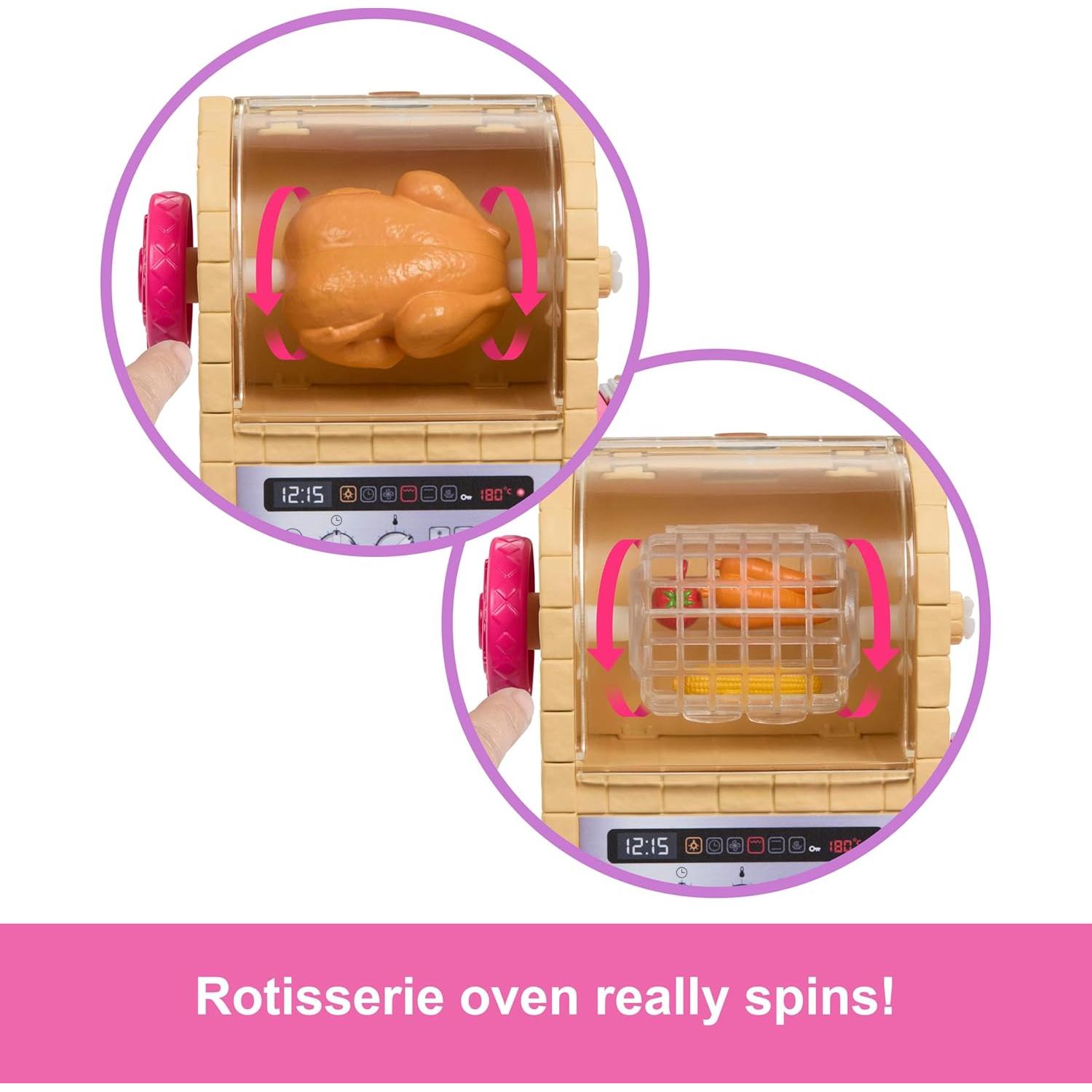 Muñeca Teresa Barbie Receta de Amistad Juego de Cocina 20 Acc.