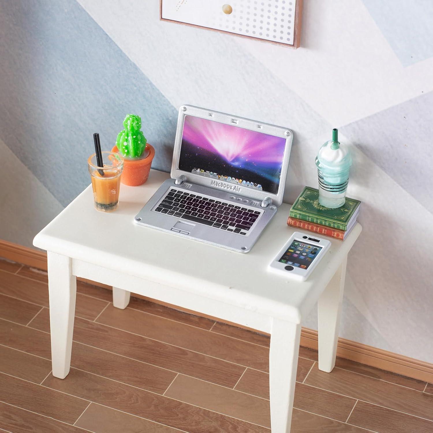 12 Accesorios Miniatura para Casa de Muñecas Diinokiy