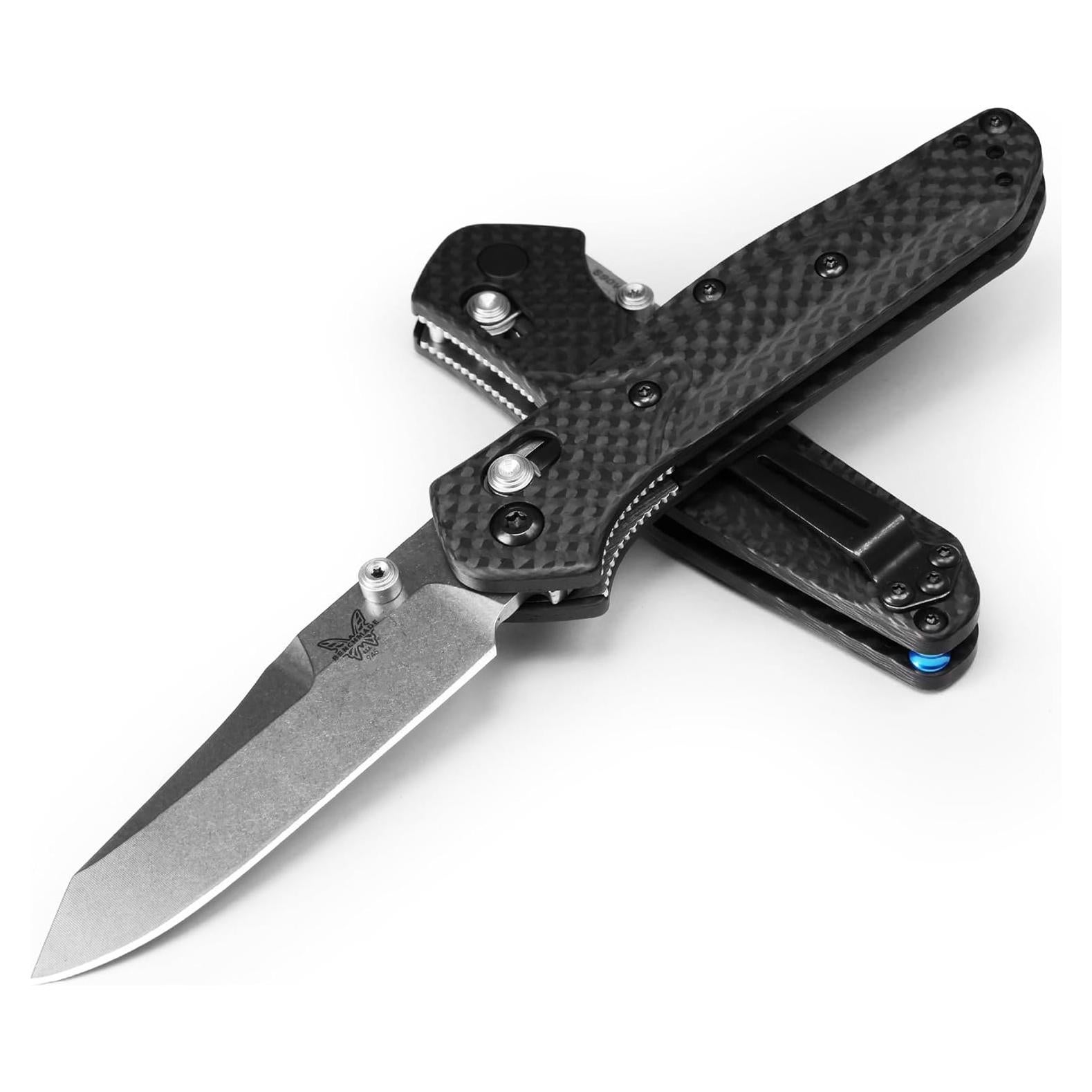 Cuchillo Plegable Benchmade Mini Osborne 945-2 Fibra Carbono