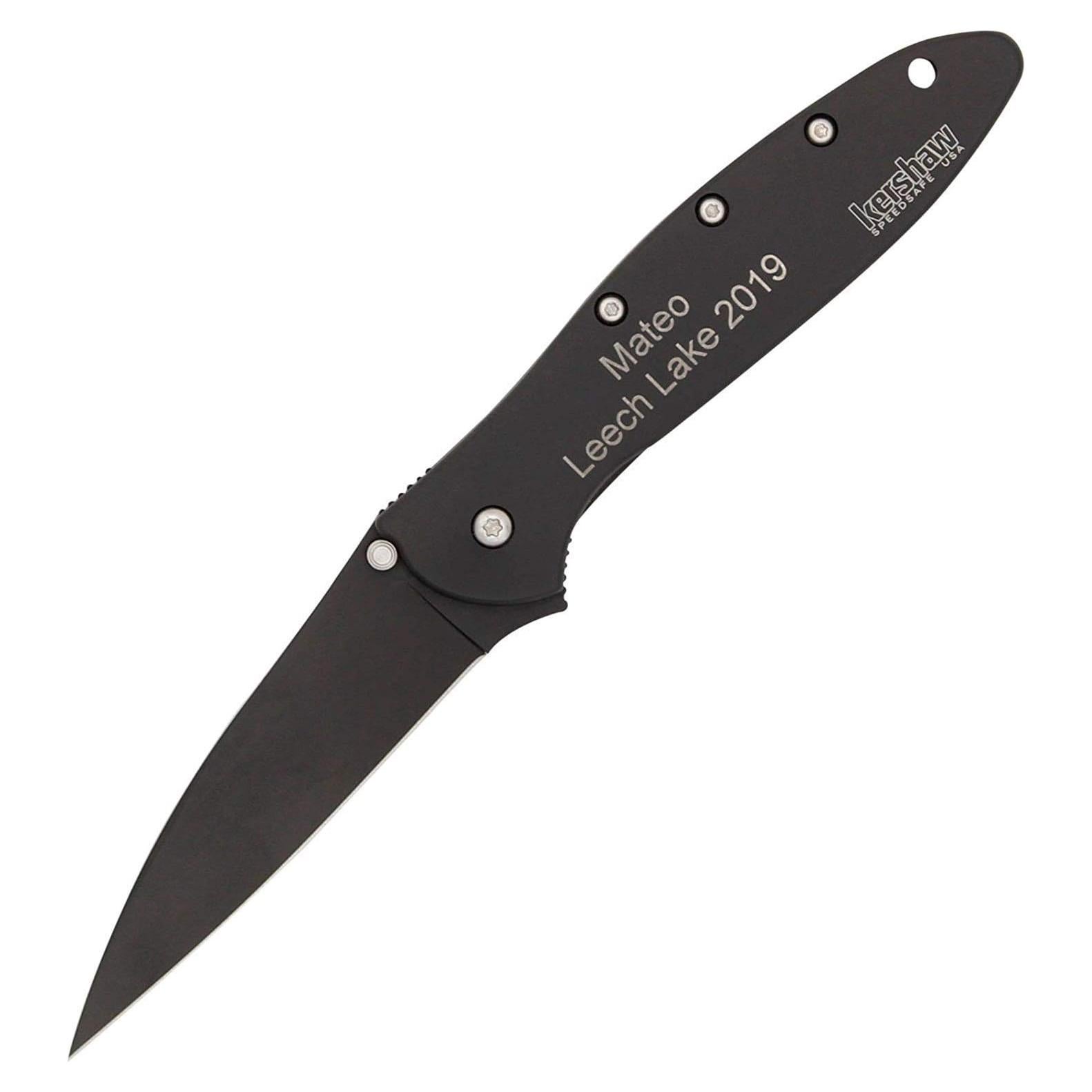 Cuchillo de bolsillo Kershaw Leek 7.62 cm acero Sandvik personalizado