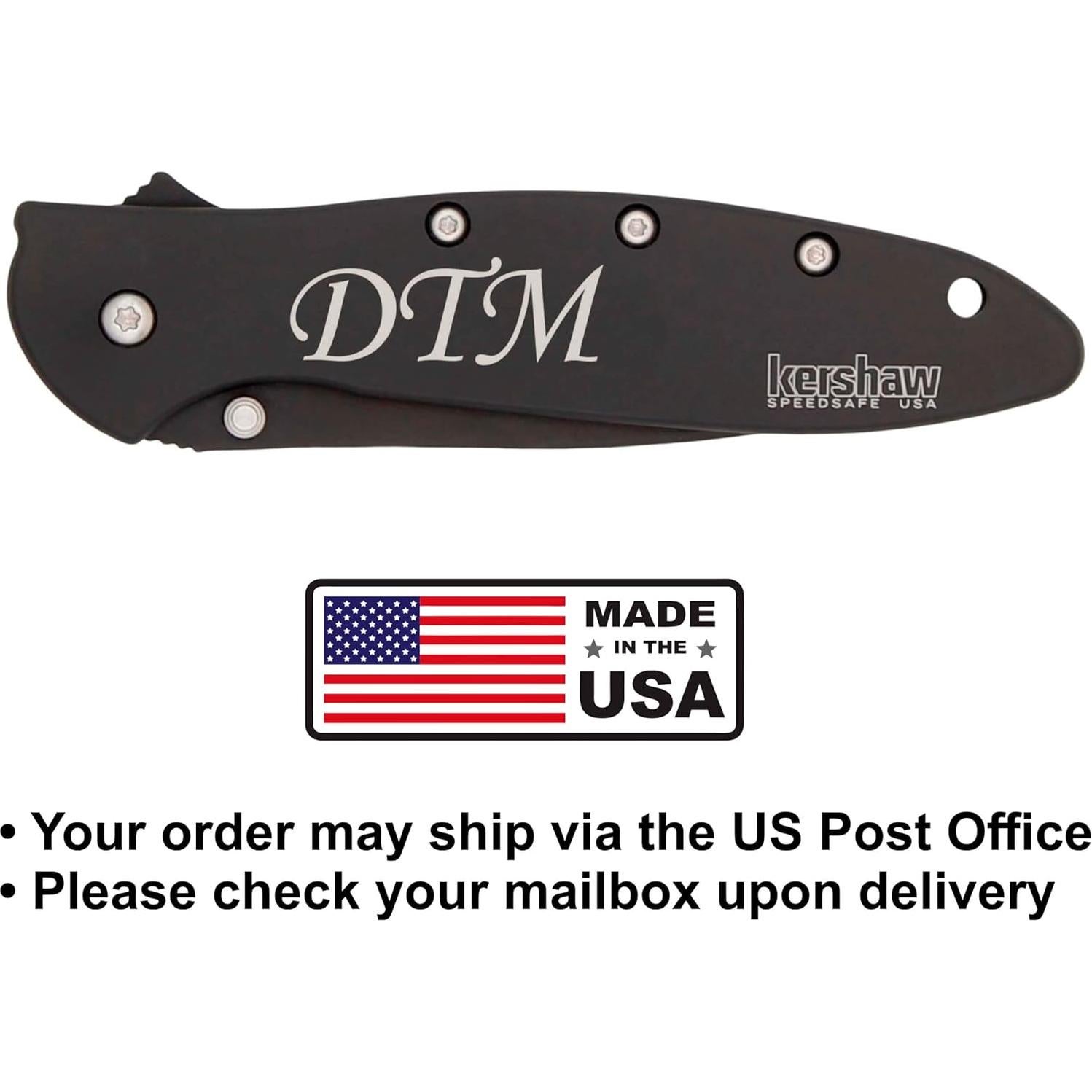 Cuchillo de bolsillo Kershaw Leek 7.62 cm acero Sandvik personalizado