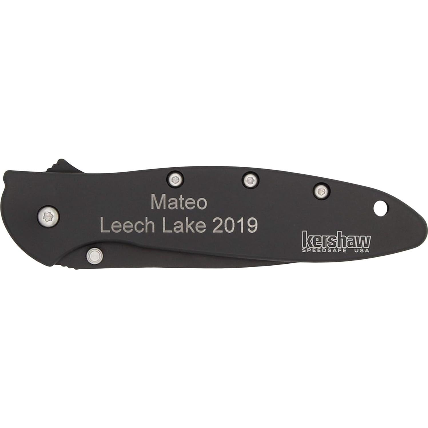 Cuchillo de bolsillo Kershaw Leek 7.62 cm acero Sandvik personalizado