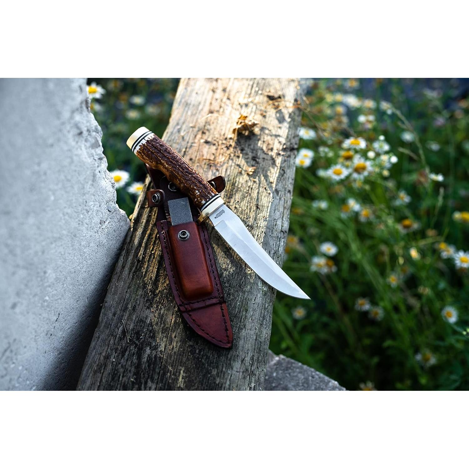 Cuchillo de Caza Uncle Henry 153UH Espiga Dorada 12.7cm