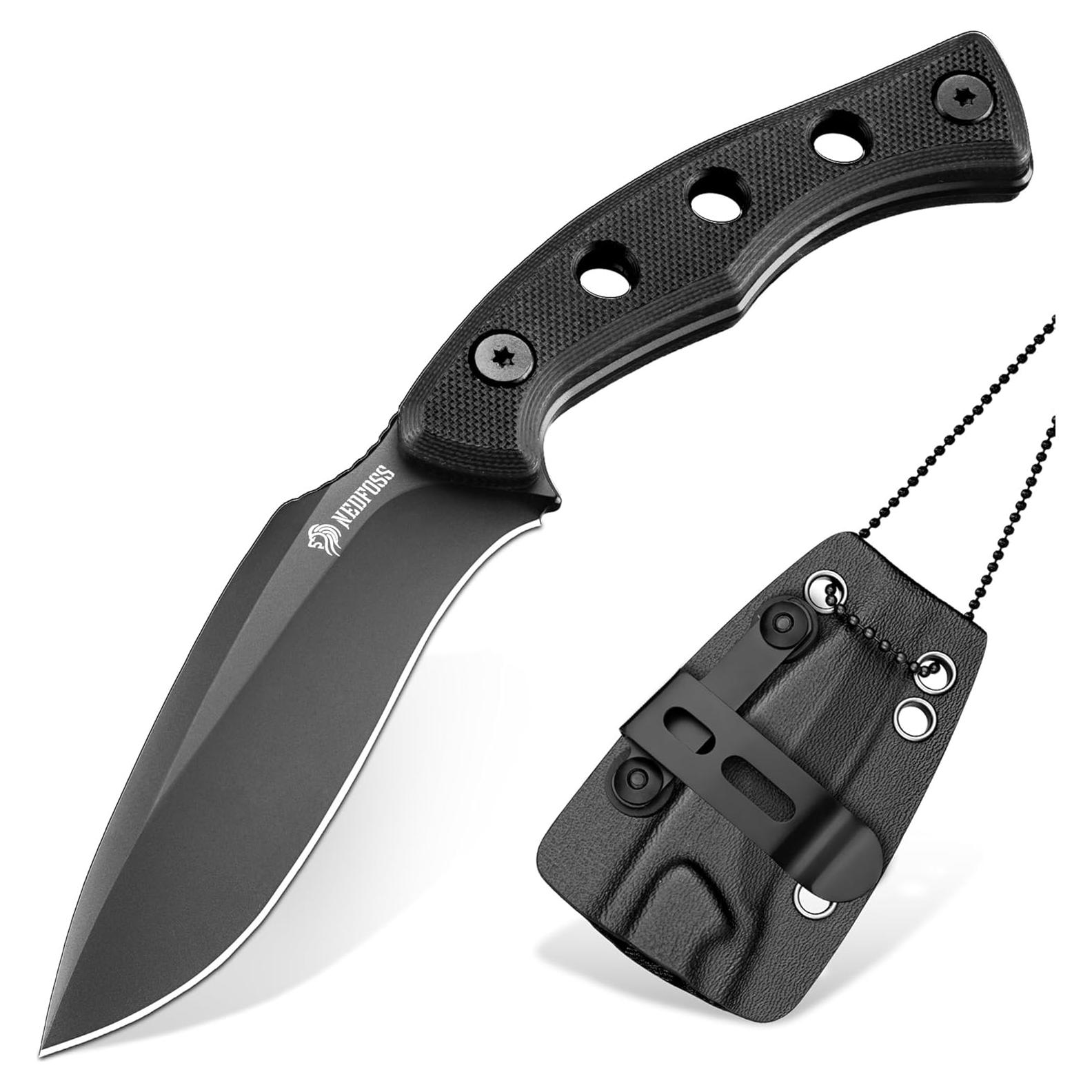 Cuchillo Fijo NedFoss Ardilla II EDC 7.5 cm Mango G10