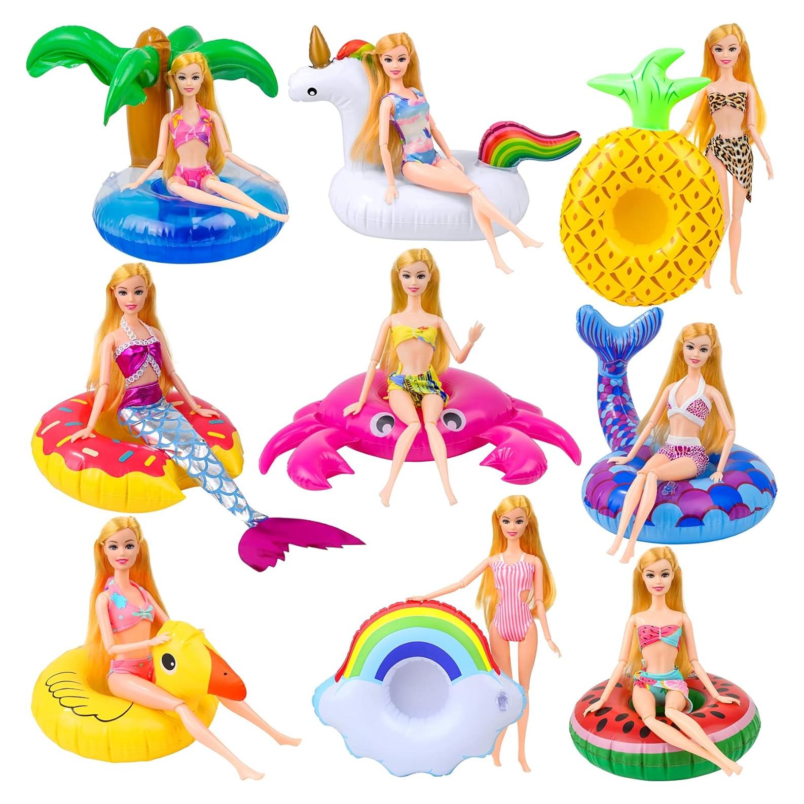 Set de Accesorios para Muñecas 11.5" ELEMENTO UNICORNIO 9 Pcs