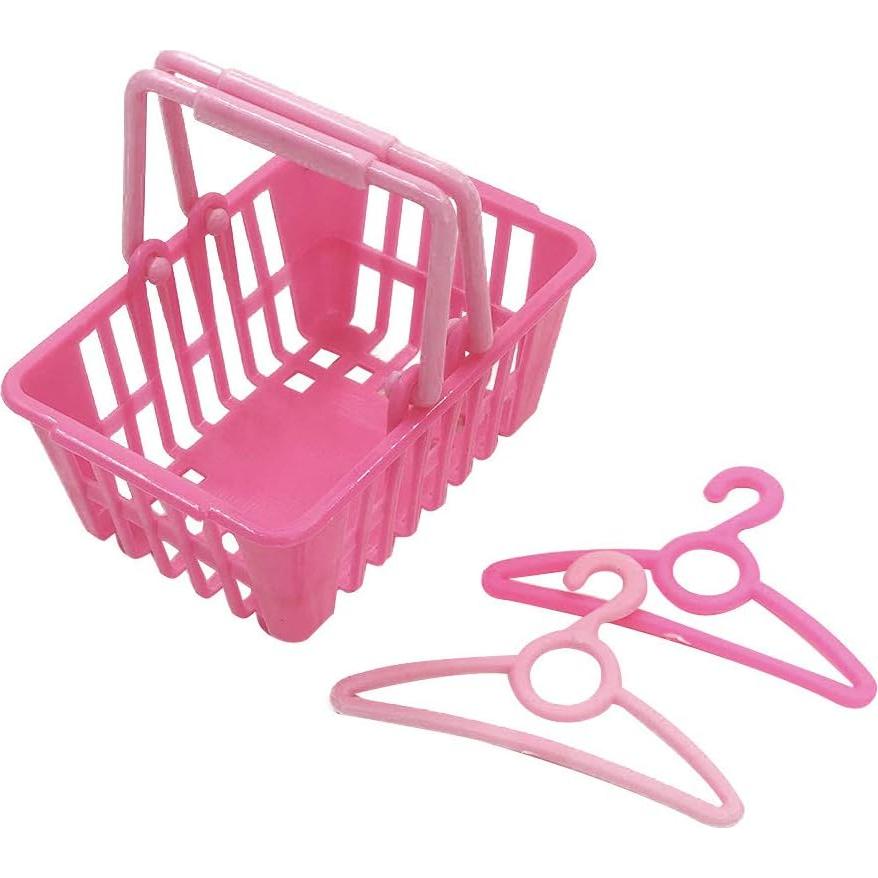 Lavadora Mini Simulación Coherny Rosa para Casa de Muñecas