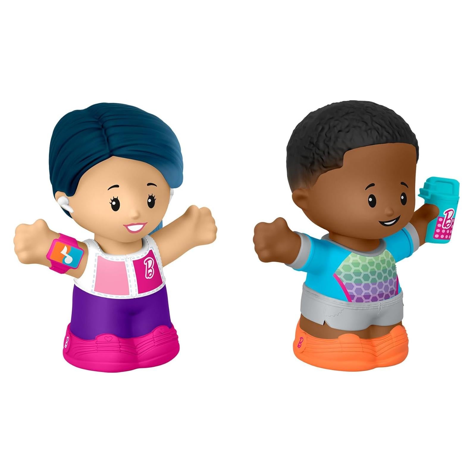 Set de Figuras Little People Fisher-Price Barbie Bienestar