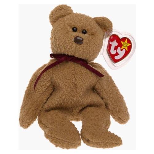 Lote de 10 Osos de Peluche Ty Beanie Nuevos y Variados