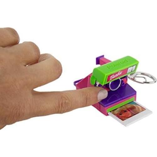 Cámara Mini Polaroid Barbie 600 Retro Llavero 3.81x5.72cm