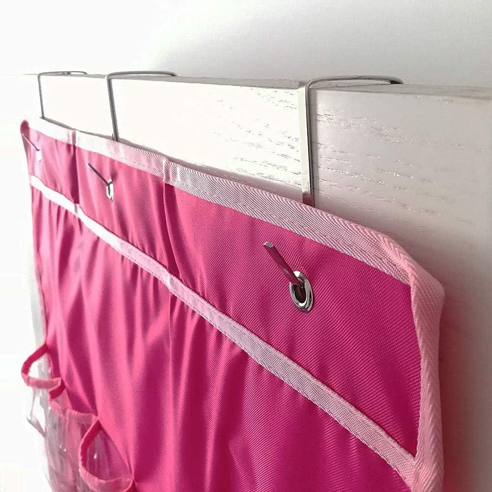 Organizador Colgante de Juguetes Helimwint Rosa 24 Bolsillos