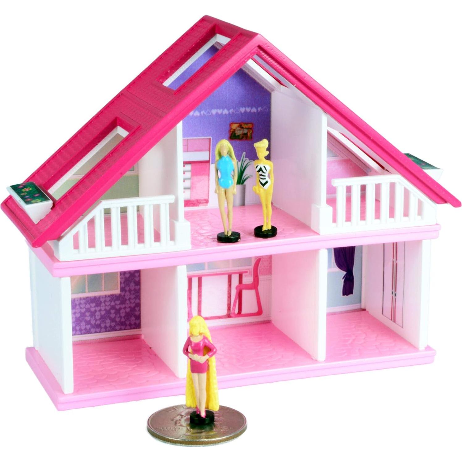 Casa de Muñecas Barbie Miniatura 11.4x8.9cm Multi 5011
