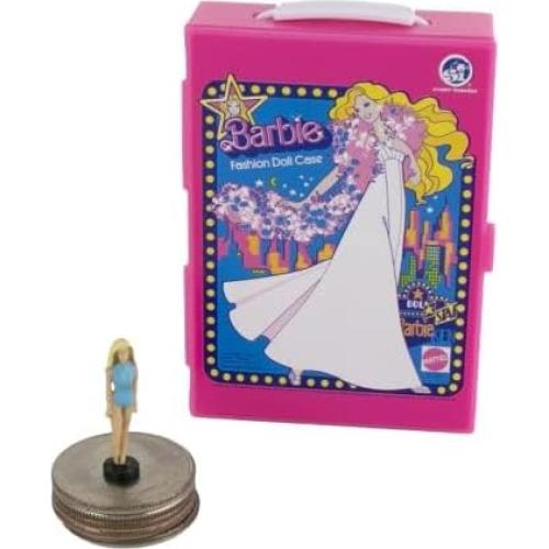 Mini Caso de Moda Barbie Vintage 1977 con 2 Figuras Micro