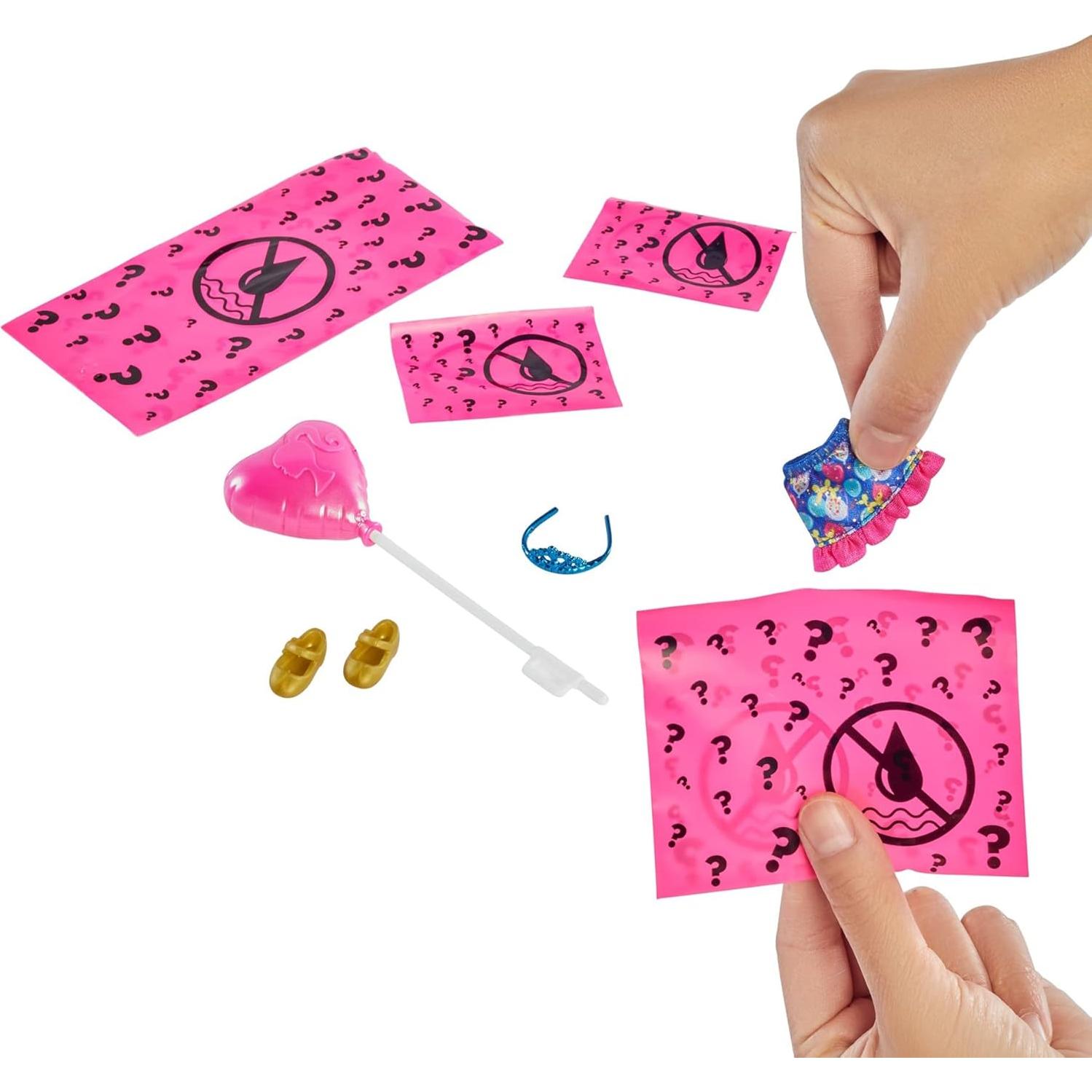 Muñeca Barbie Chelsea Color Reveal con 6 Sorpresas - Mattel