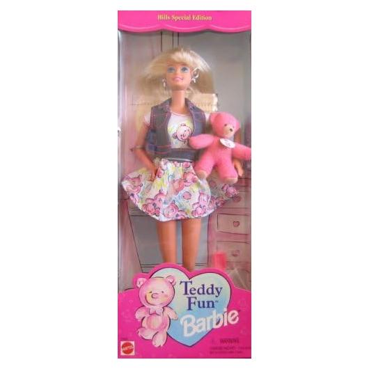 Muñeca Barbie Diversión con Osito - Edición Especial 1996 Mattel