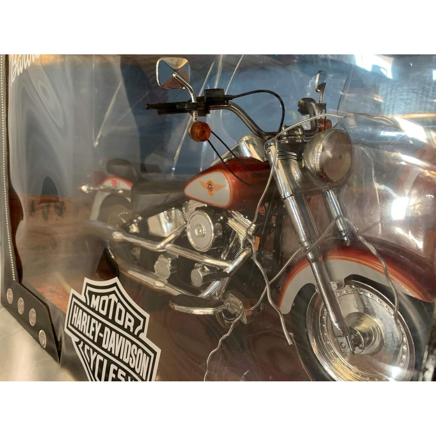 Motocicleta Harley Davidson para muñeca Barbie 38x30cm