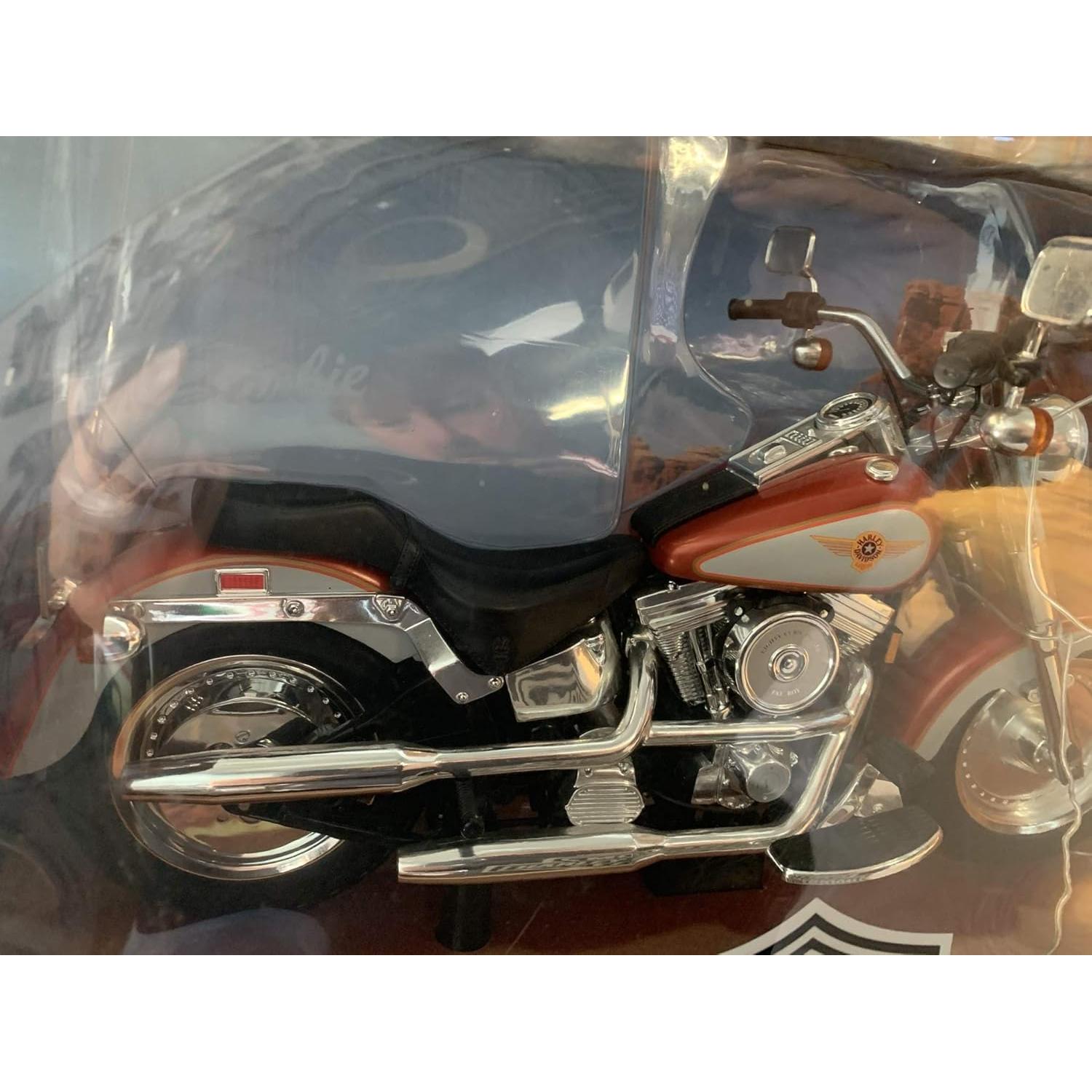 Motocicleta Harley Davidson para muñeca Barbie 38x30cm