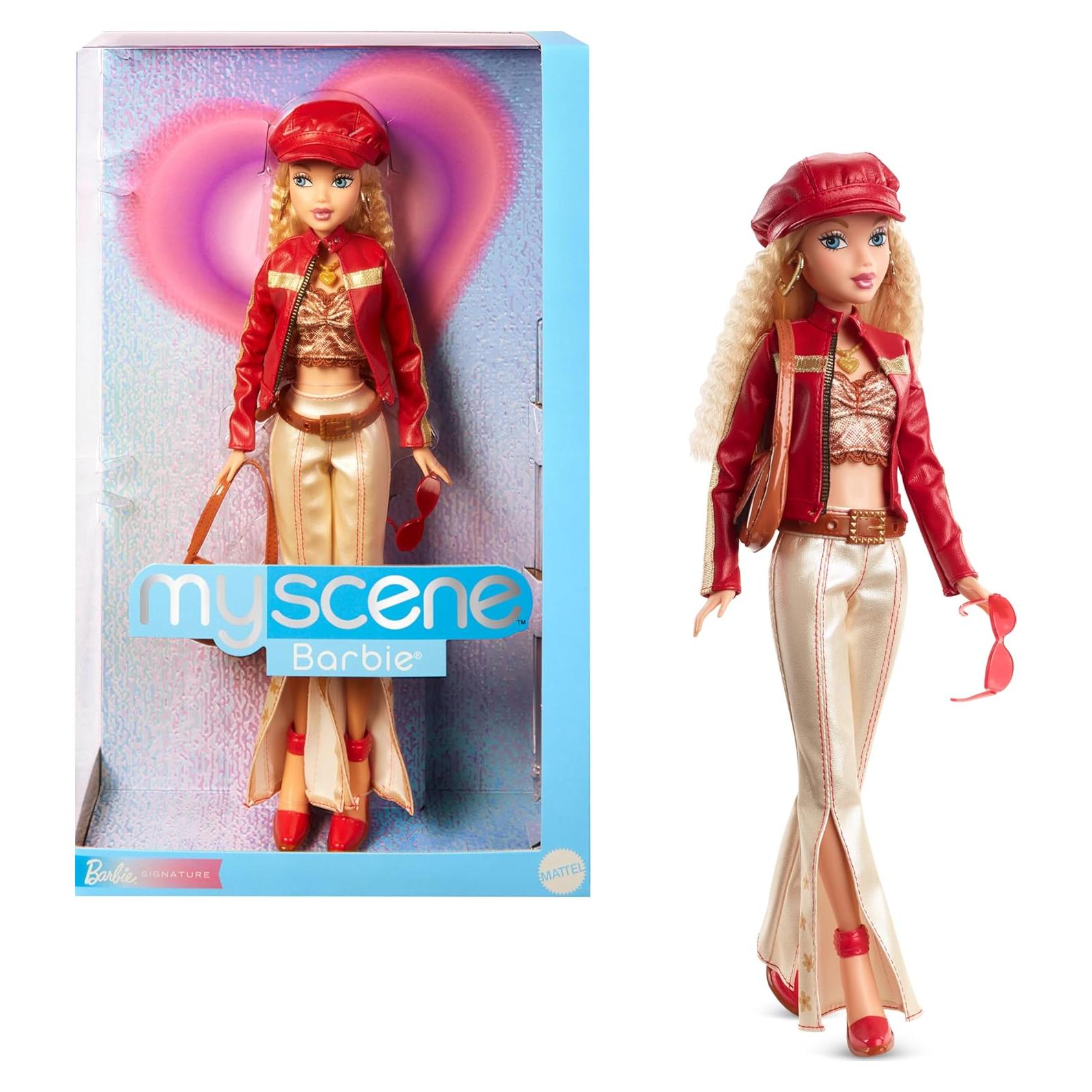 Muñeca Barbie My Scene Y2K con atuendo y accesorios