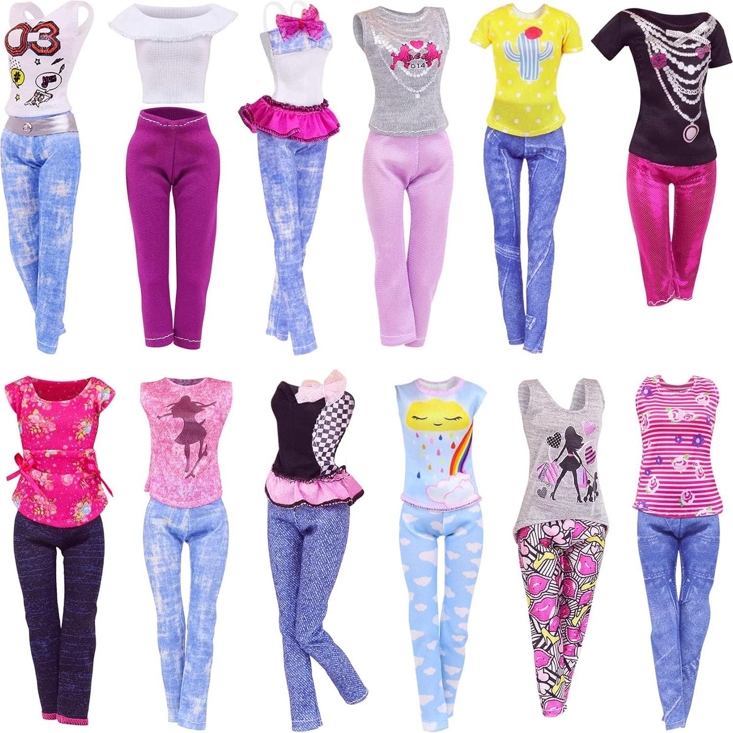 Armario de Muñecas Ecore con 102 Accesorios - 11.5 Pulgadas