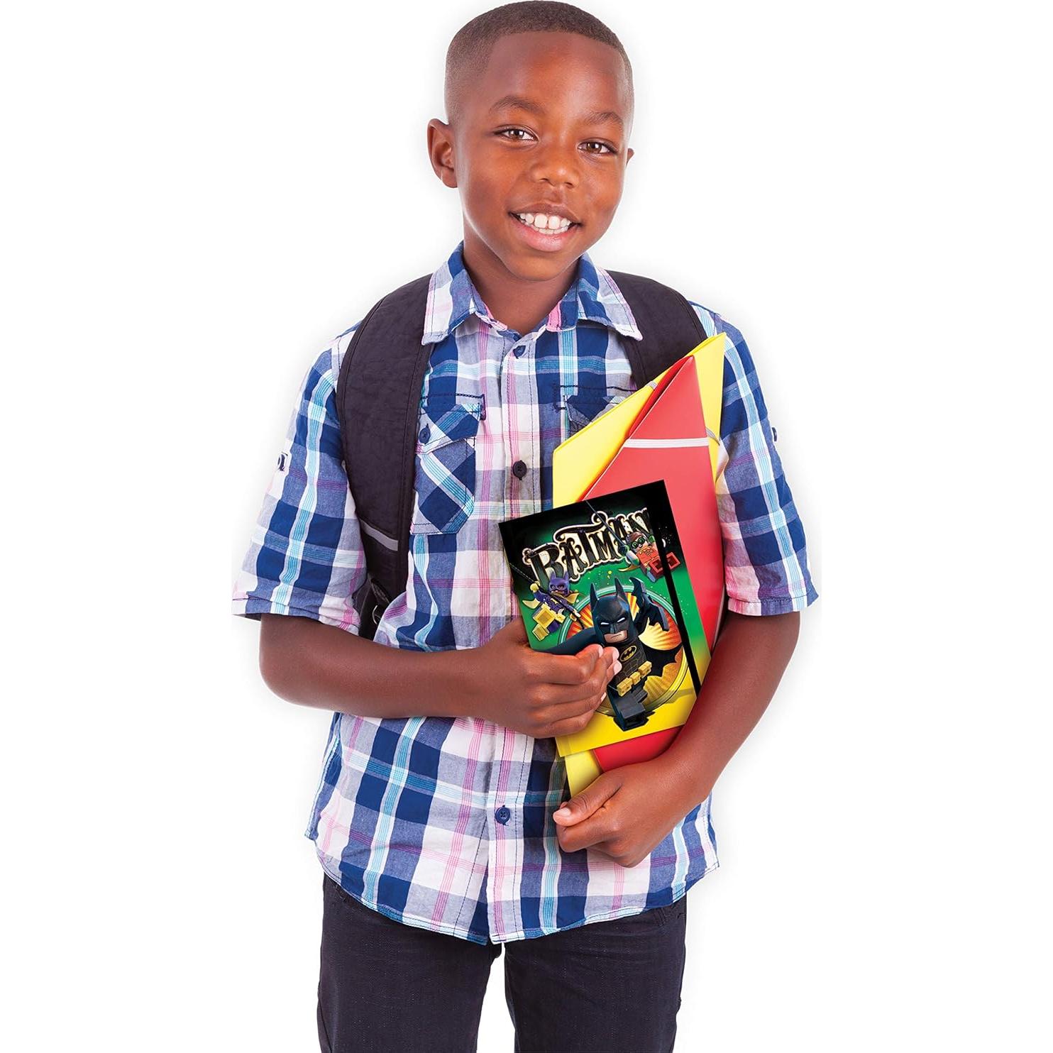 Conjunto de Papelería LEGO Batman con Diario y Lápices