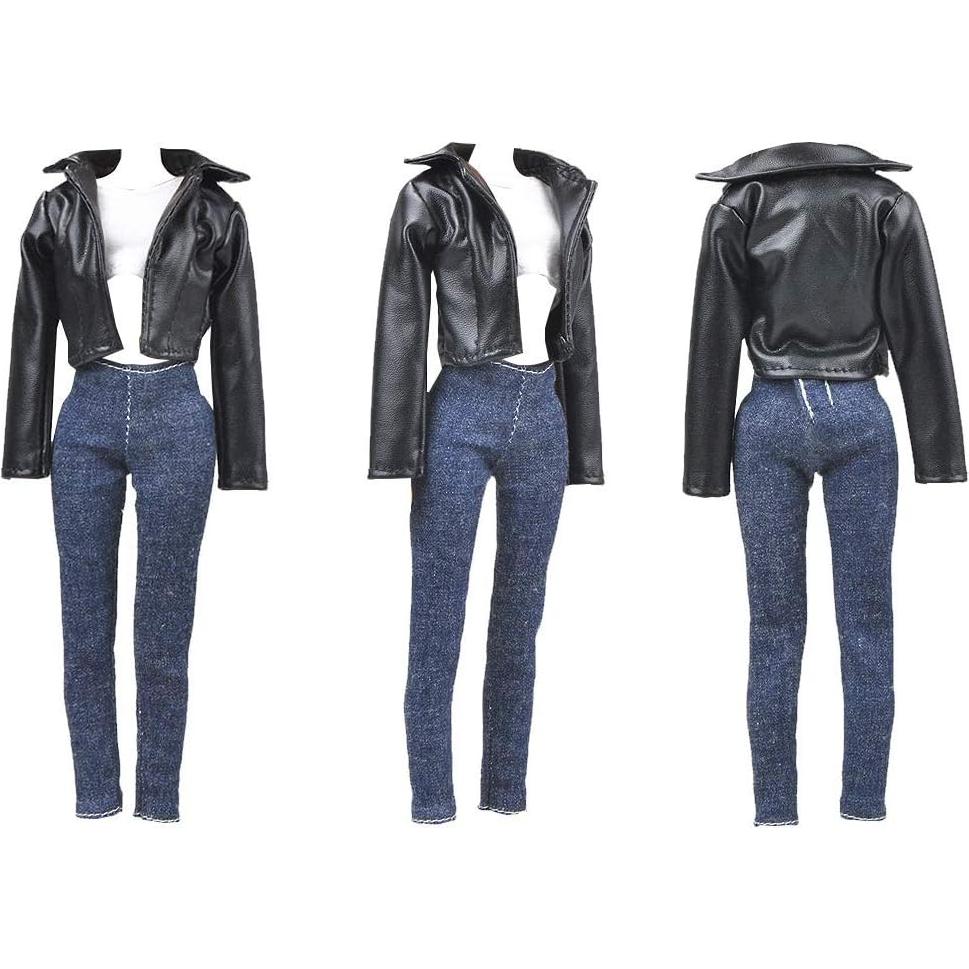 Conjunto de Ropa para Muñecas E-TING 11.5" 5 Piezas + 10 Zapatos