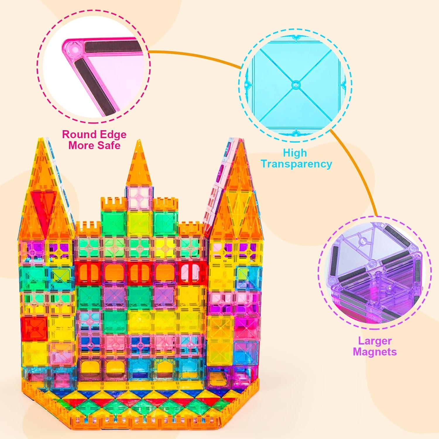 Set de Azulejos Magnéticos DIYTOY 100 Piezas Juguete STEM