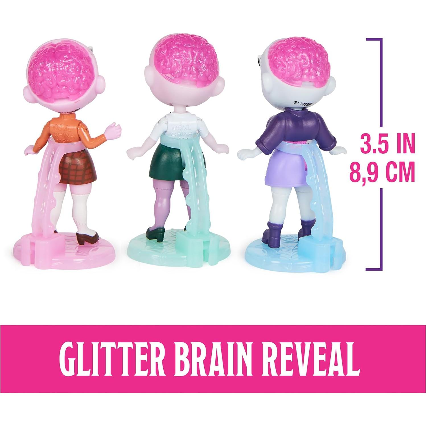 Casa de Muñecas Personalizable Zombaes Forever con 3 Muñecas Zombie y 5 Mascotas