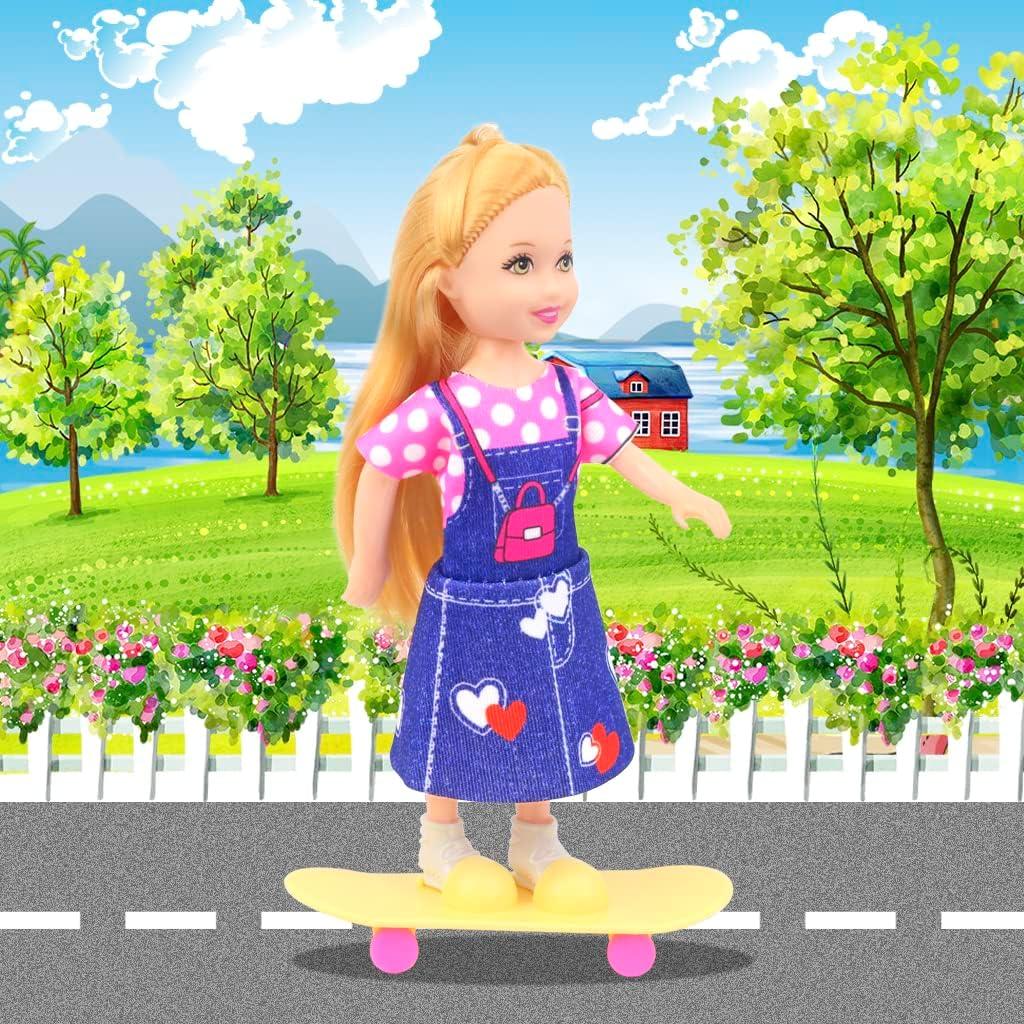 Set de Ropa y Accesorios para Muñecas ZITA ELEMENT 16 Pcs