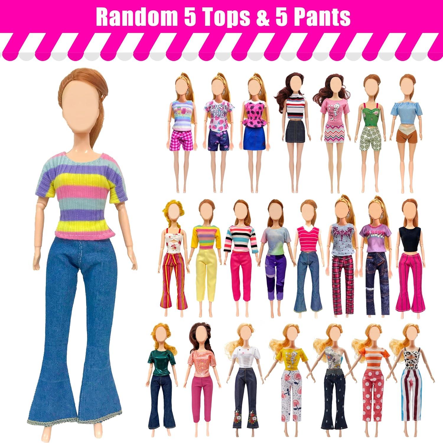 30 Piezas Ropa y Accesorios para Muñecas 29 cm Babeilei