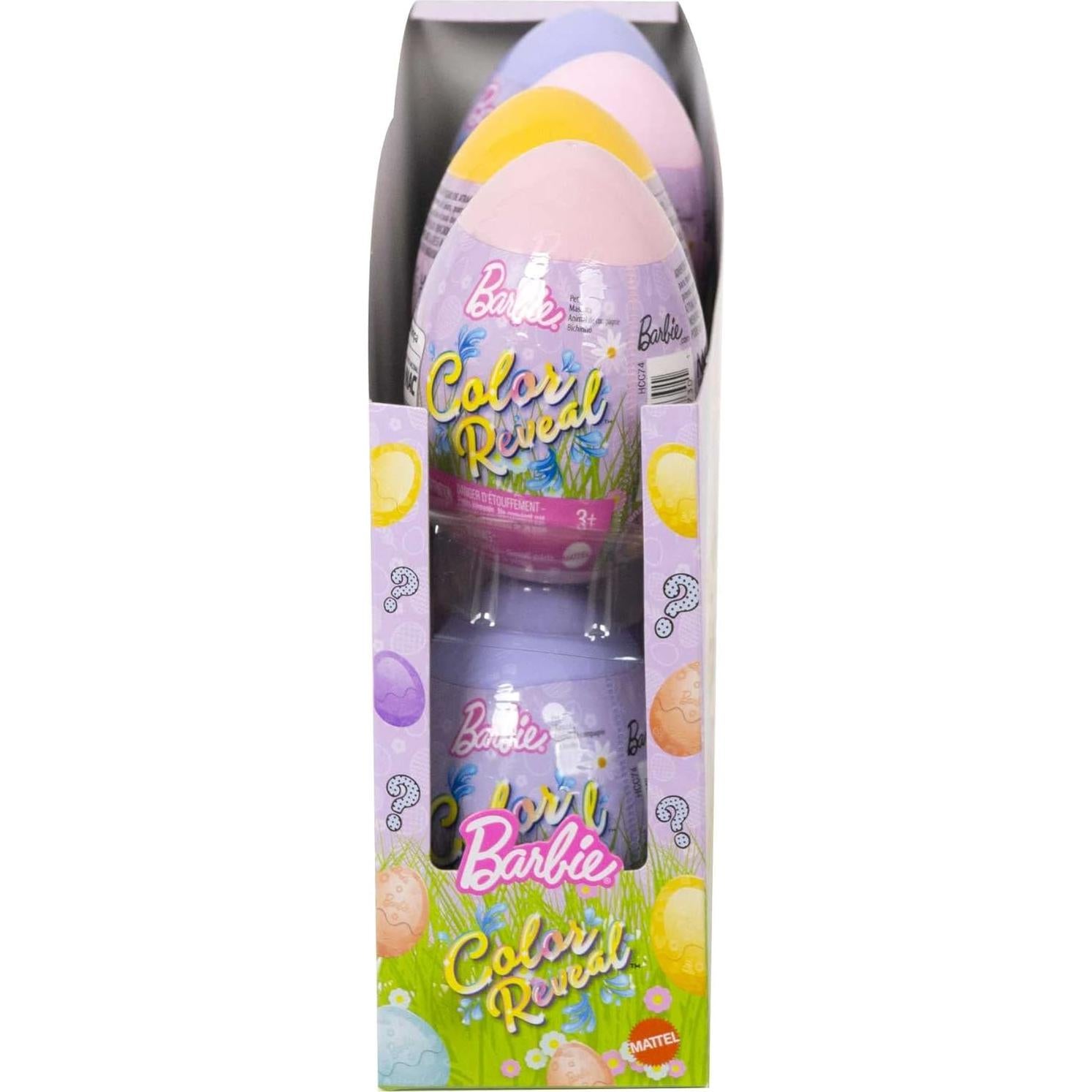 Huevo Sorpresa de Pascua Barbie con 6 Sorprisas y Cordero HCC74