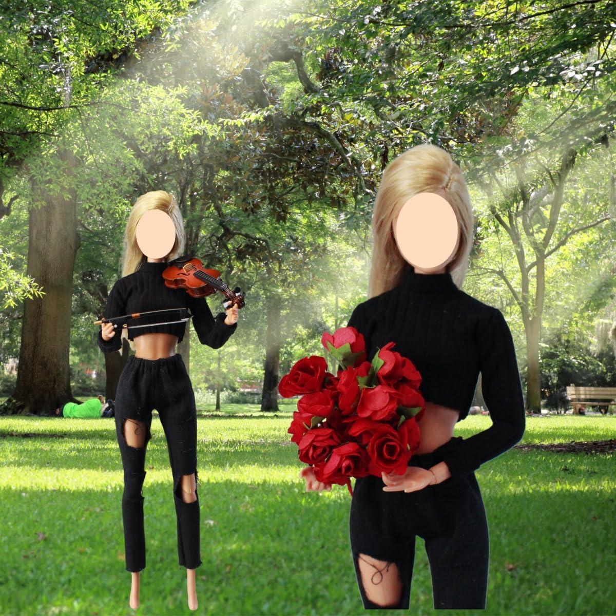 Conjunto de Ropa y Accesorios para Muñecas UUsave 11.5"