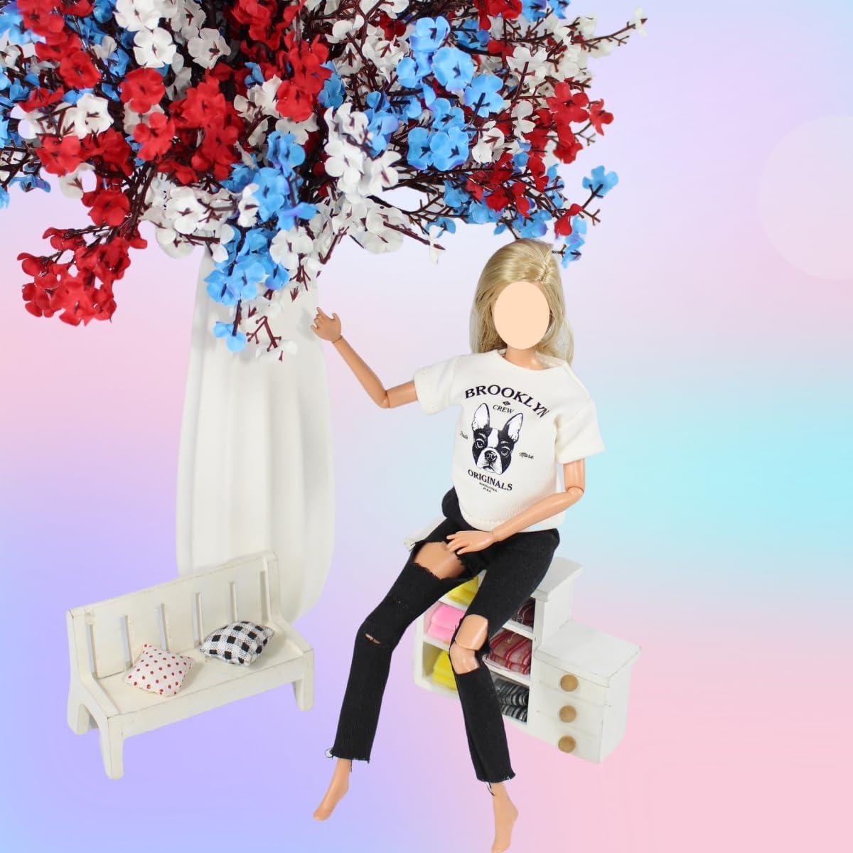 Conjunto de Ropa y Accesorios para Muñecas UUsave 11.5"