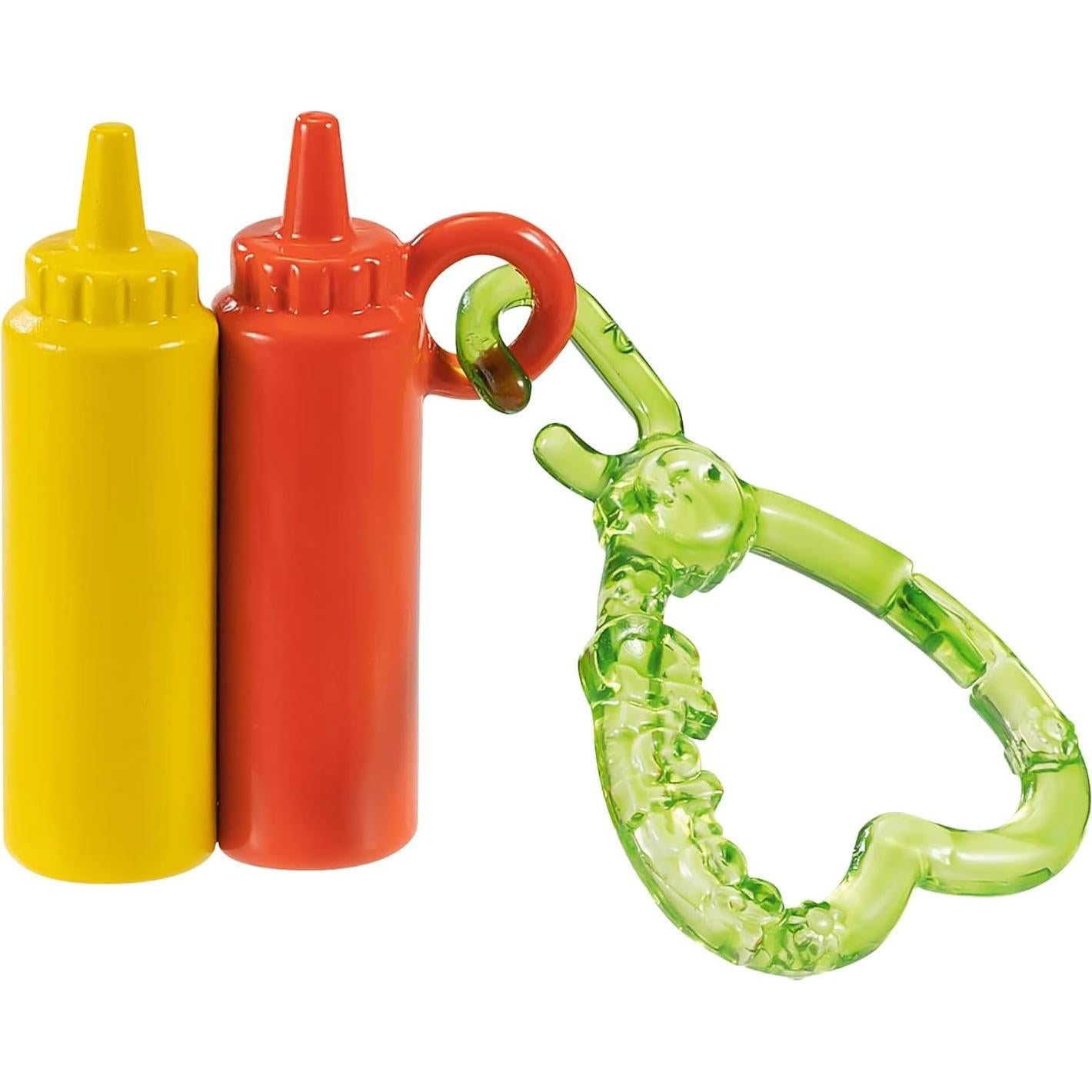 Muñeca Barbie Chelsea disfraz hamburguesa con mascota 15 cm