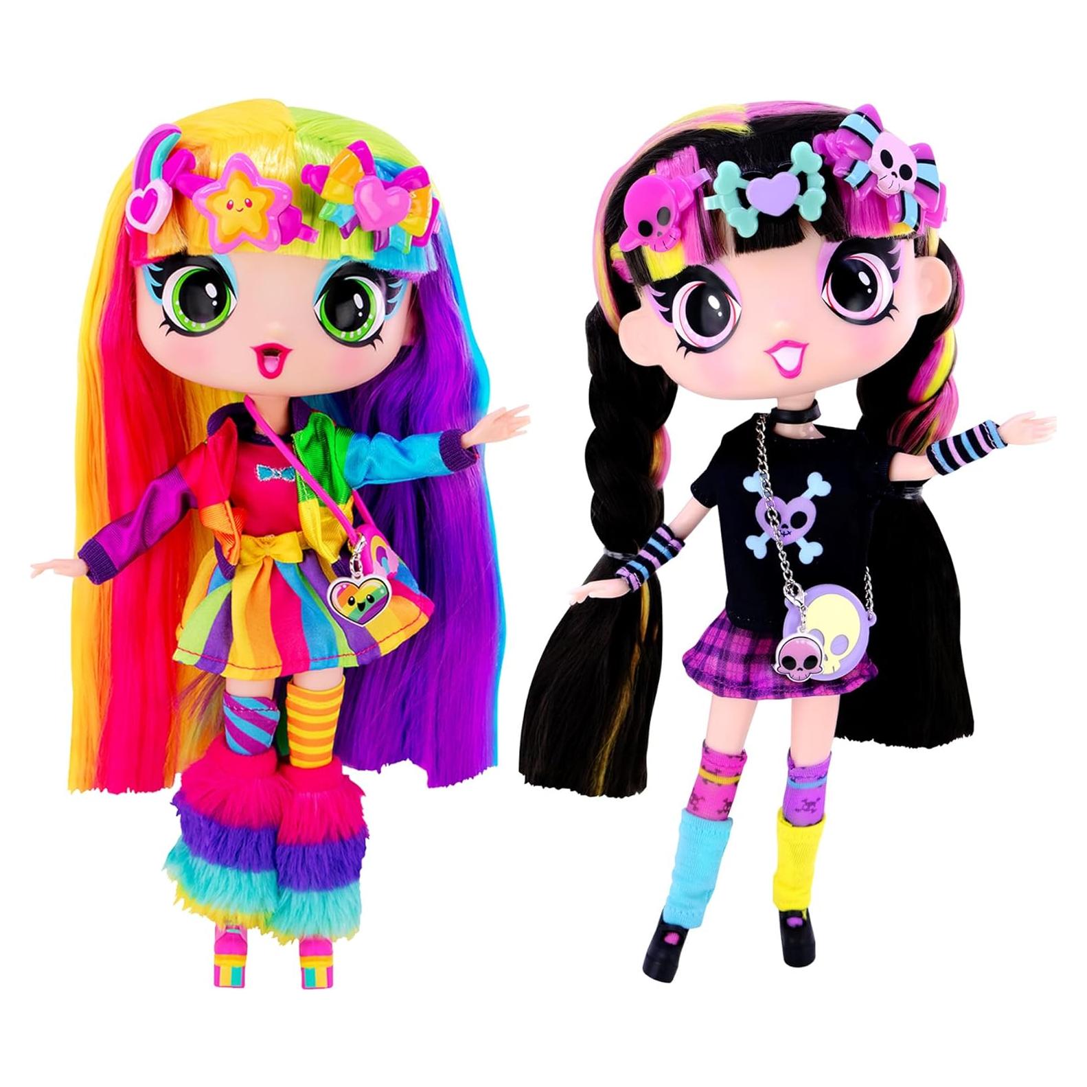 Set de 2 Muñecas Decora Fashion Girlz 28 cm + Accesorios