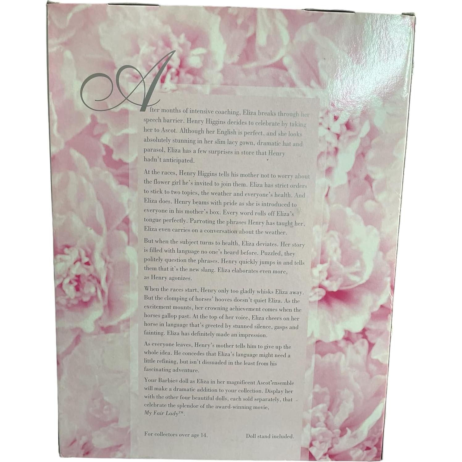 Muñeca Barbie Eliza Doolittle Mi Bella Dama Coleccionista